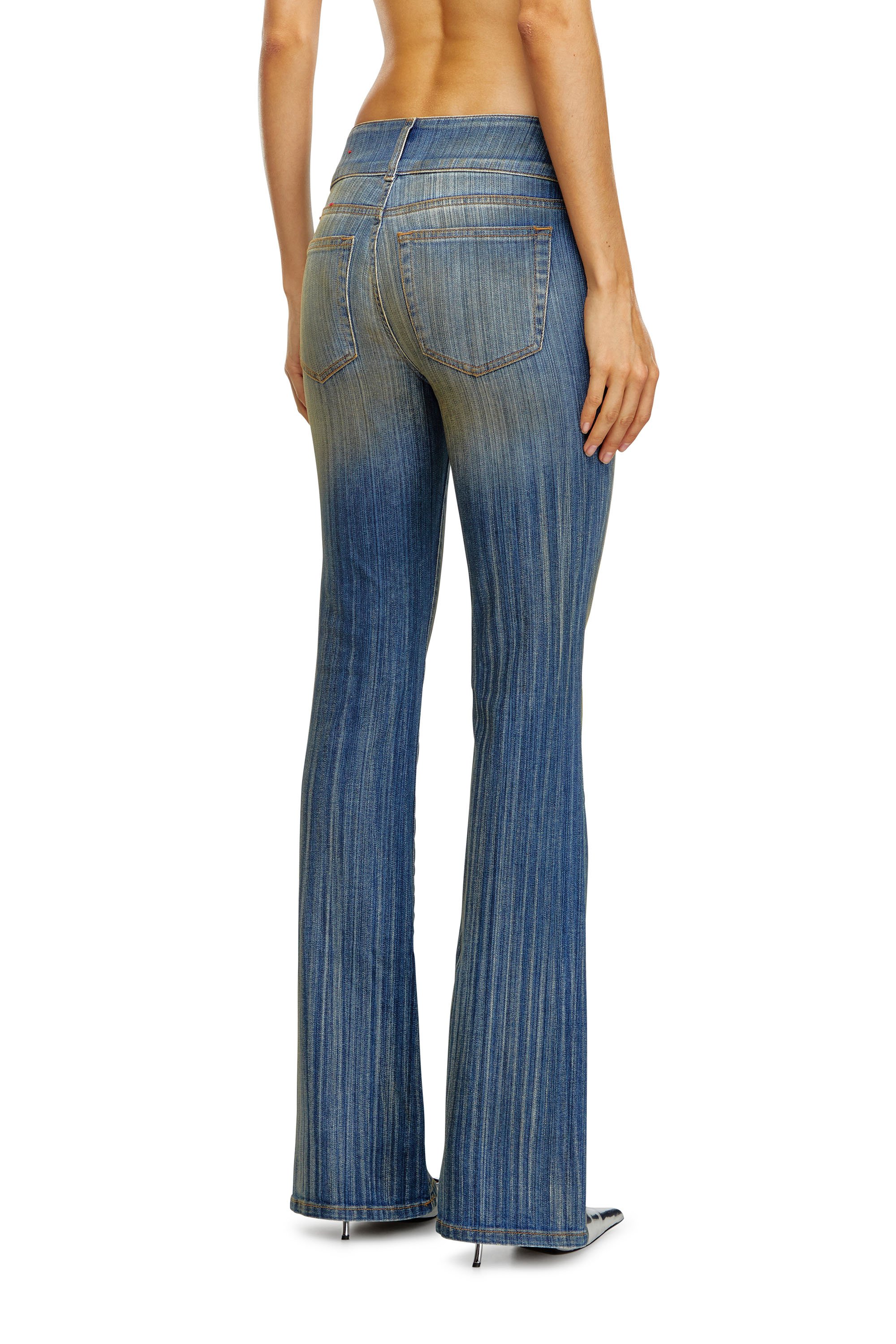 Diesel - Donna Bootcut and Flare Jeans D-Propol 0CBCX, Blu medio - Image 3