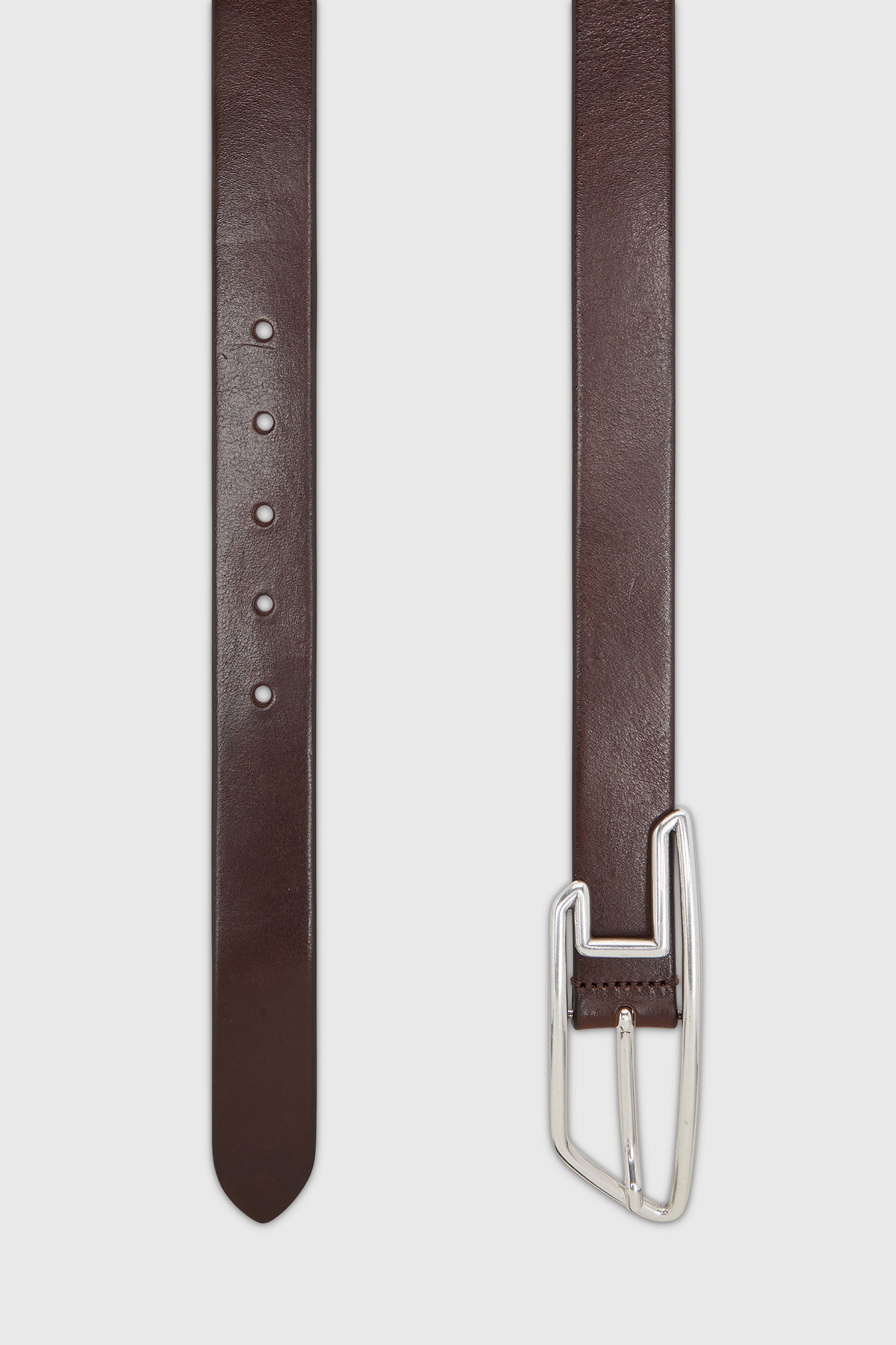 Diesel - B-D LINE 30, Ceinture 3 cm en cuir avec boucle &agrave; logo D Mixte in Marron - 2