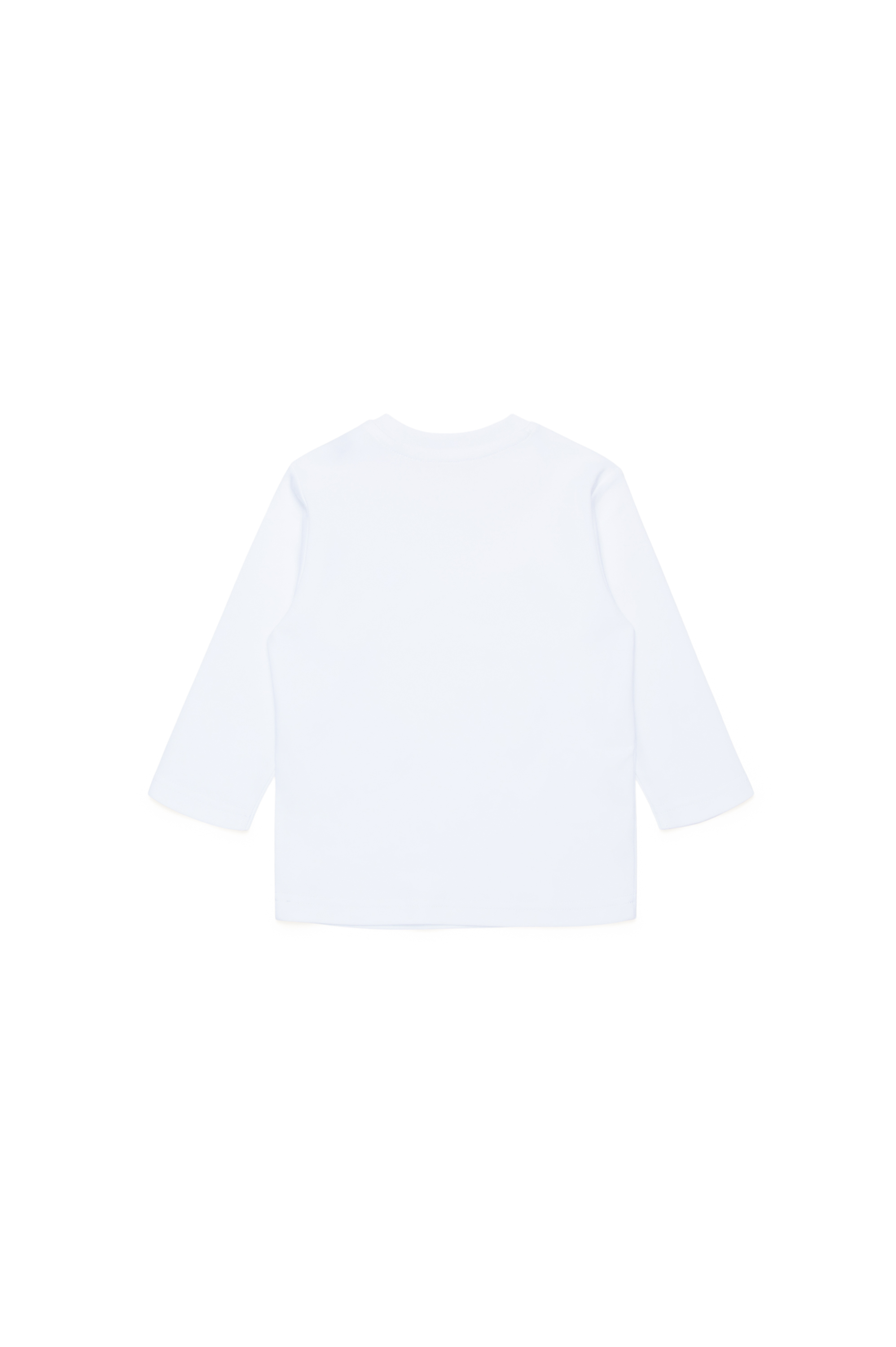 Diesel - TJUSTDOVALPJLSB, Homme T-shirt à manches longues en coton bio in Blanc - Image 2