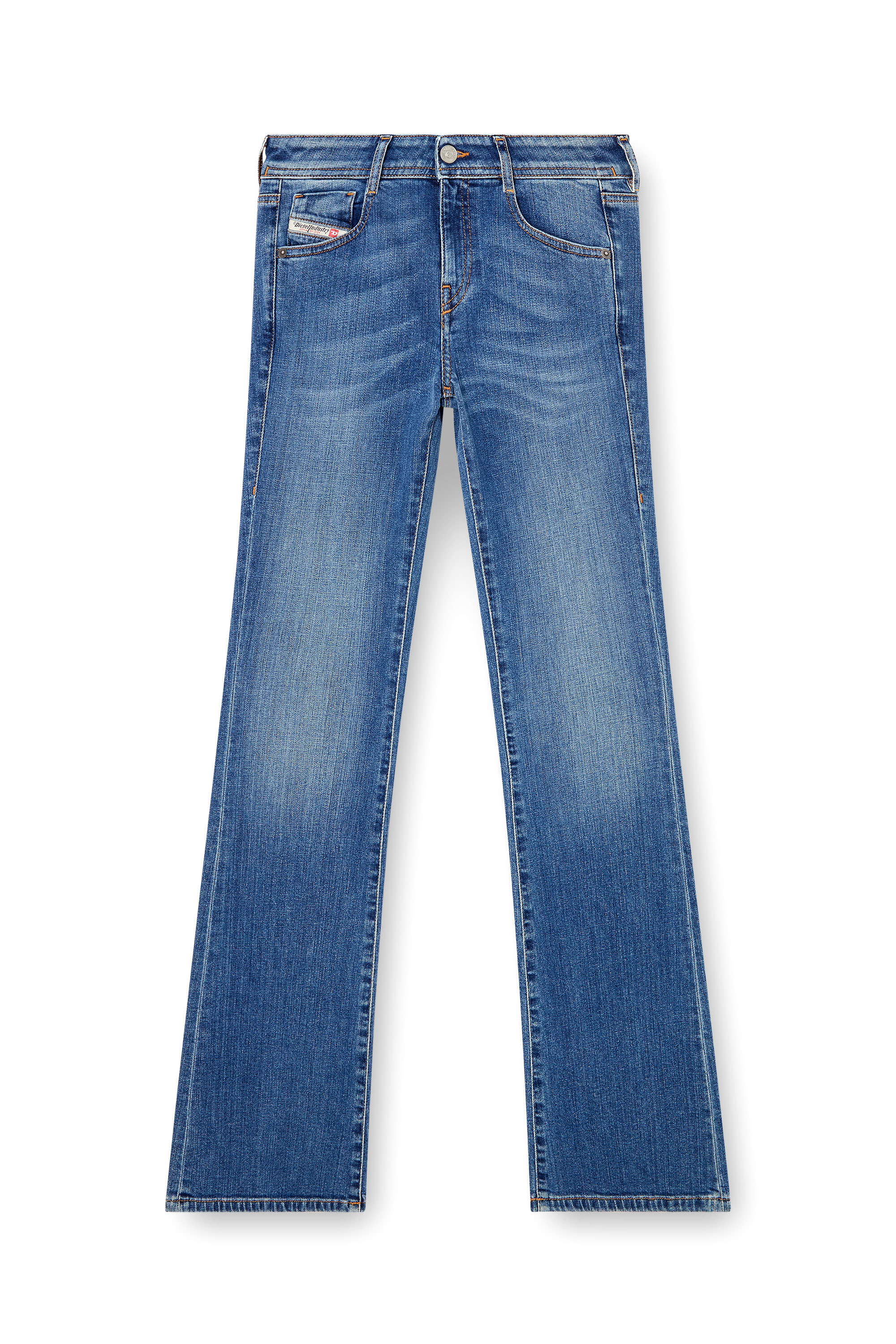 Diesel - Bootcut Jeans 1969 D-Ebbey 09L02 Donna, Blu medio - Image 3