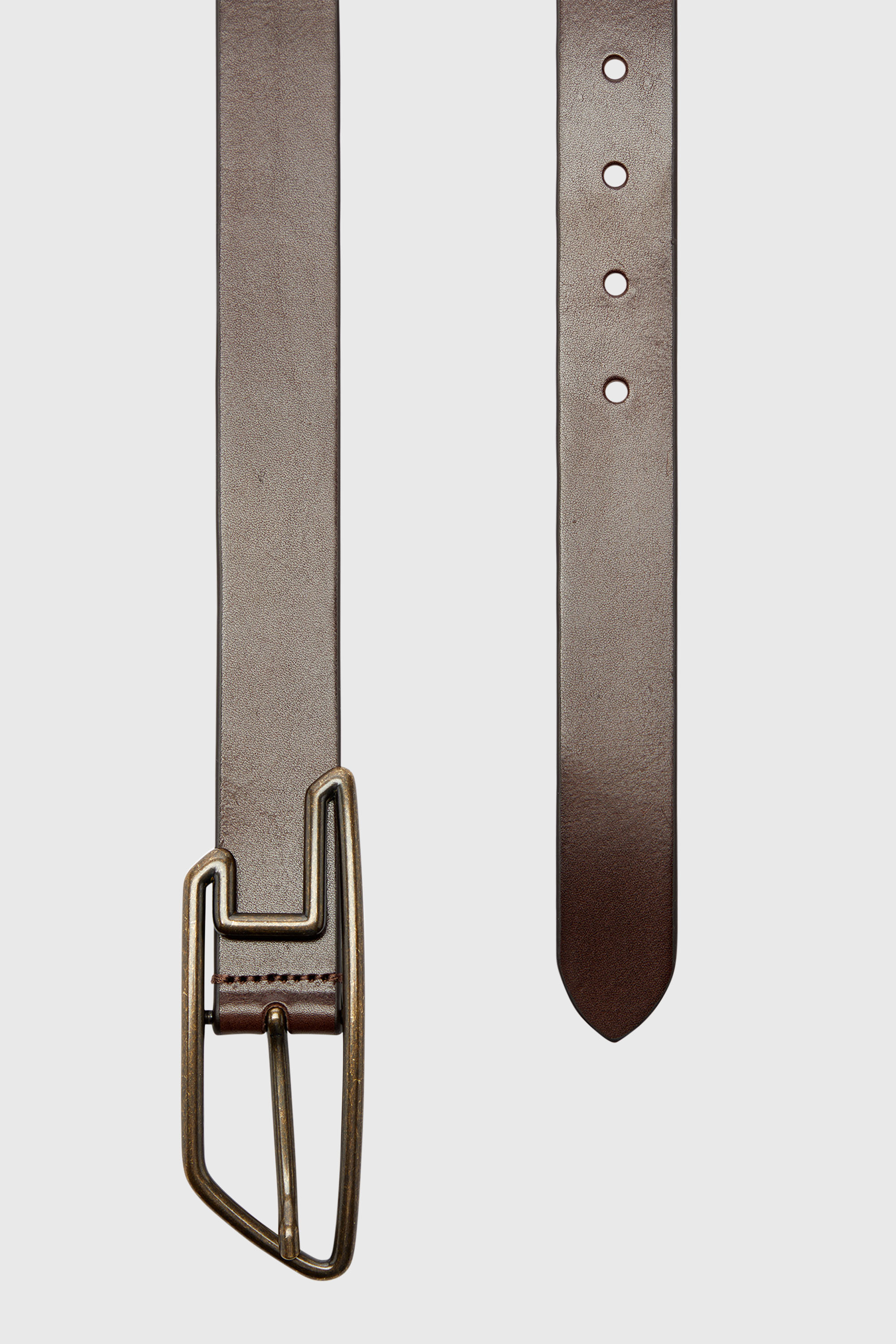 Diesel - B-D LINE 30, Cintura 3 cm in pelle con fibbia a D Unisex in Marrone - 2