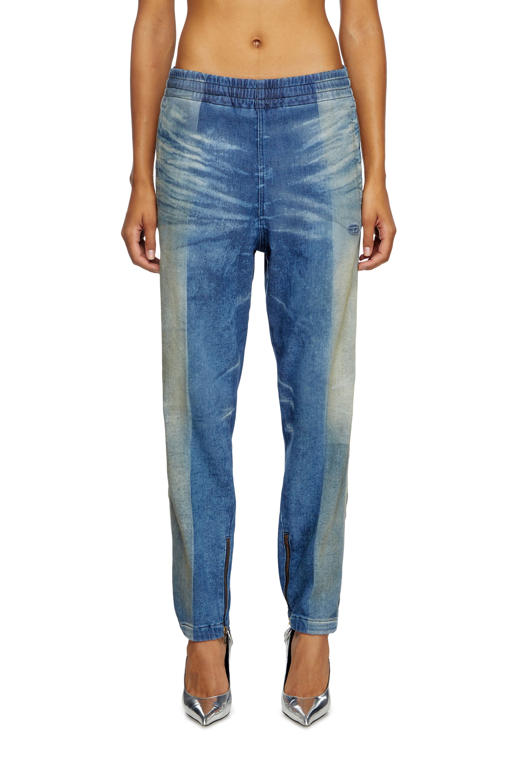 Diesel - Unisex Tapered D-Larry 09L05, Blu medio - Image 1