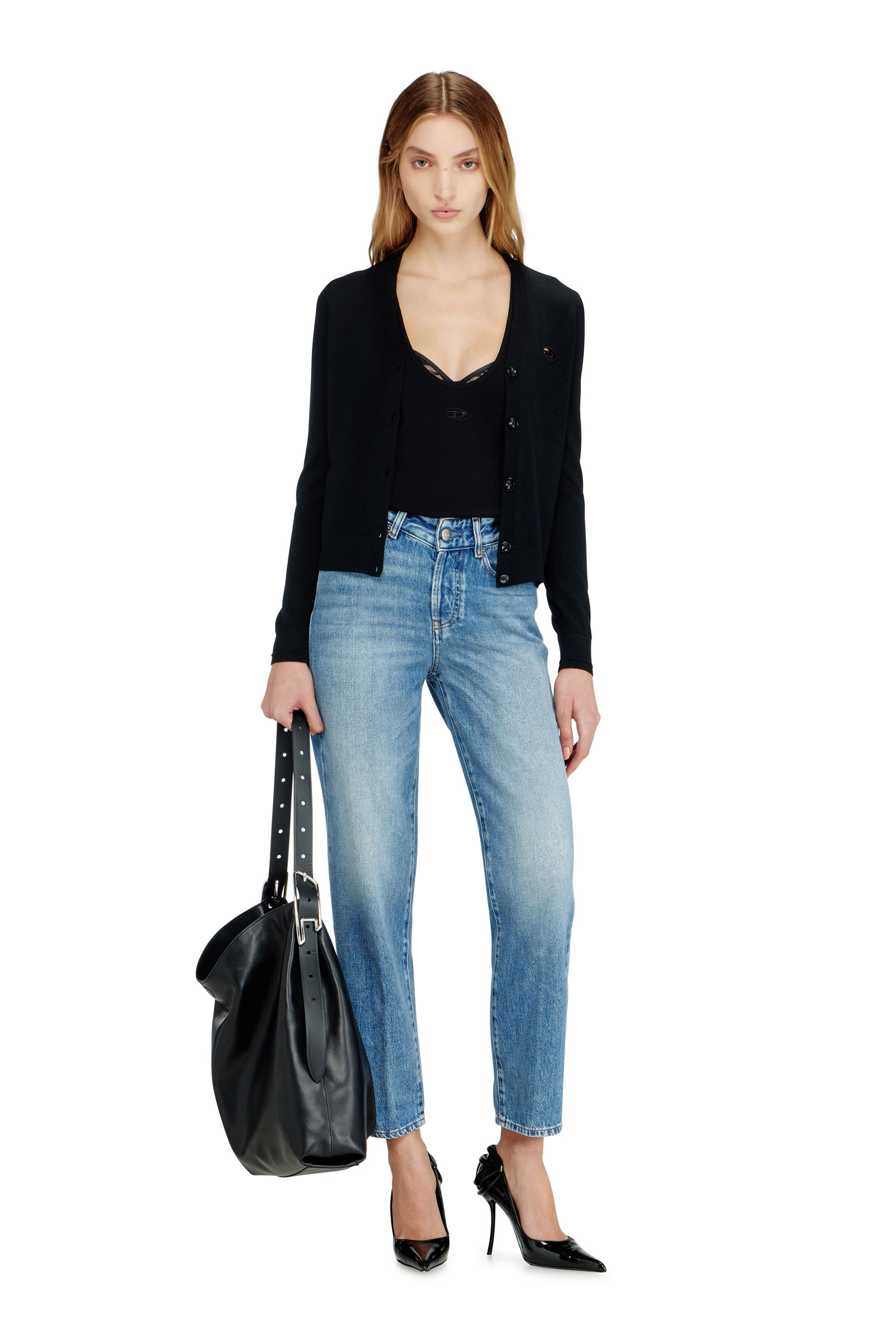 Diesel - Damen Regular Jeans 1981 D-Went 09Q07, Hellblau - 1