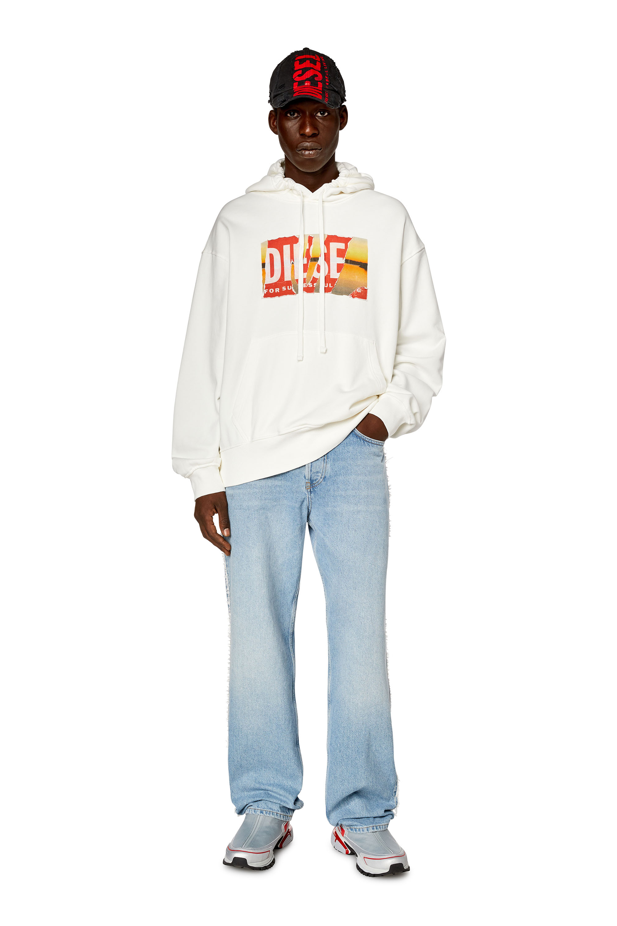 Diesel - S-MACS-HOOD-POFF-L1, Bianco - Image 2